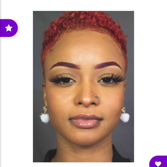 5 Fuzzy Drop Earrings - Picture 2 of 10